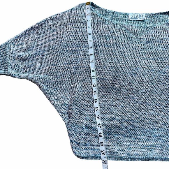 Oversized knit vintage crop top size m - Picture 4 of 4